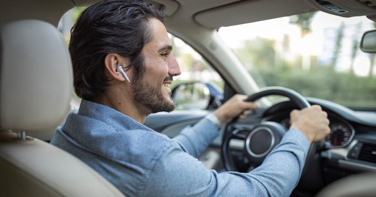 Why Driving While Wearing Headphones Is Dangerous To Do   Driving While Wearing Headphones Social 